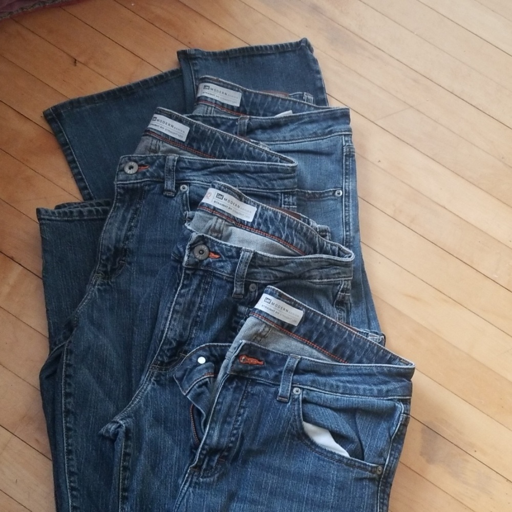 4 pairs 32x32 l342 Lee modern series jeans